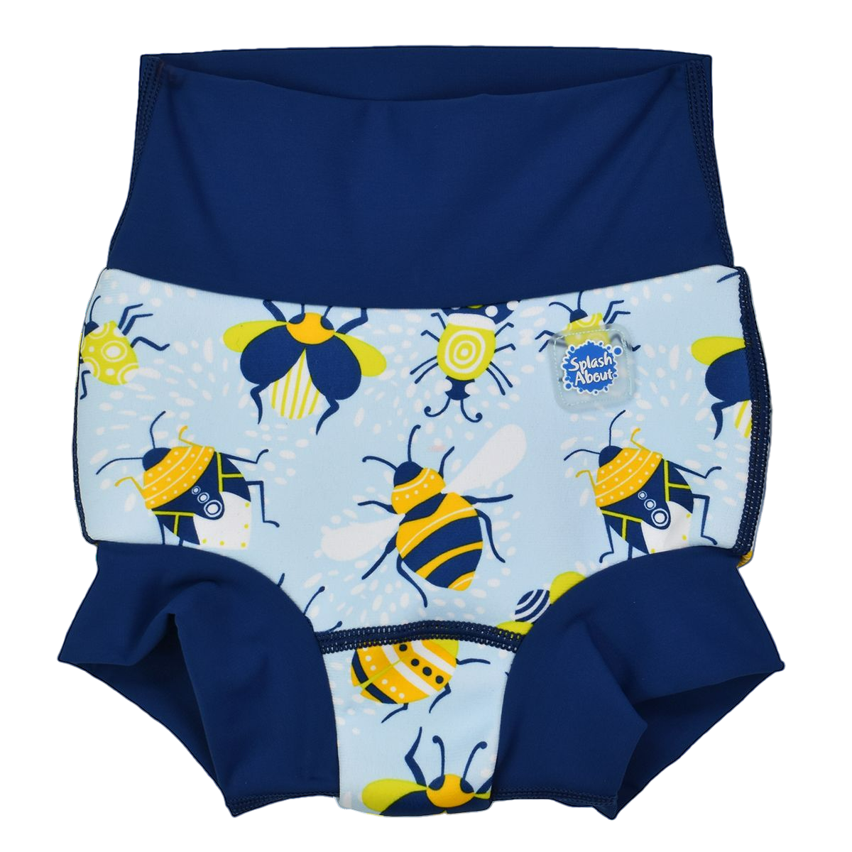 Babysvømming badebukse med bakteriedrepende innerbleie - Happy Nappy DUO™ Bugs Life