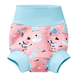 Rosa badebukse for babysvømming - Happy Nappy Ninas Ark